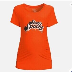 NWOT Time and Tru Maternity Halloween T-shirt Size XL